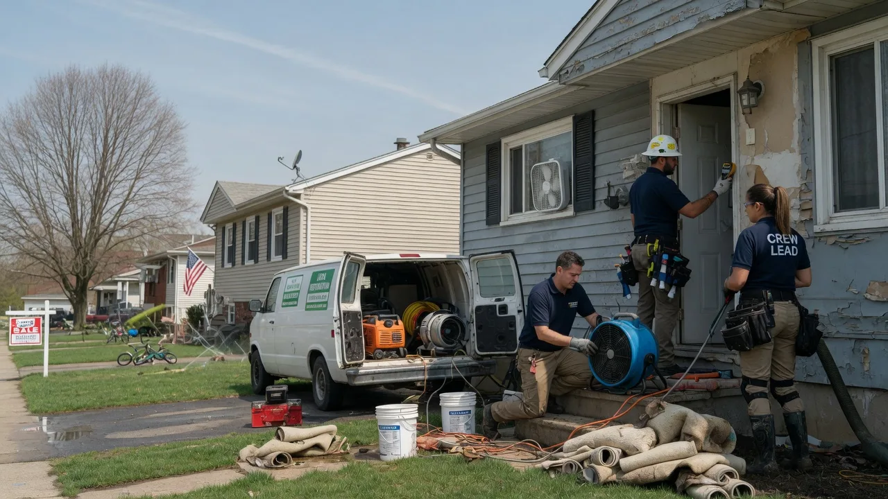 Flood Cleanup in Honobia, OK near me